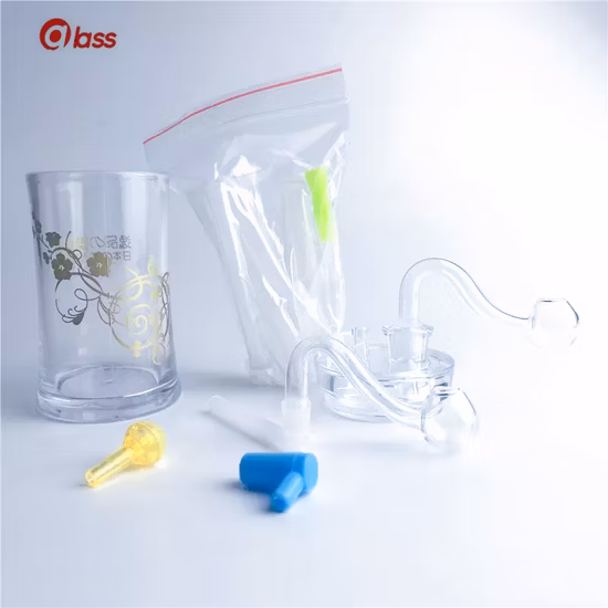 新しい 4.5 インチプラスチックオイルバーナーパイプ水道管 10 ミリメートル男性厚いパイレックスガラスオイルバーナーパイプ喫煙用シリコーンチューブ